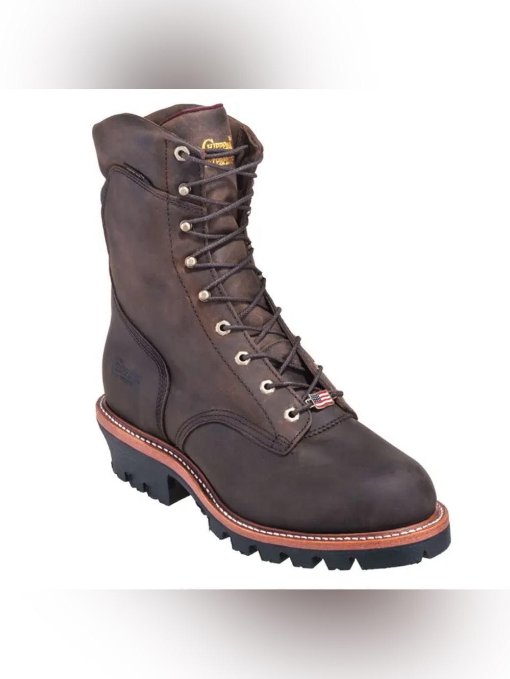 Chippewa 25407 Men’s USA Made Waterproof Steel Toe Logger Boots size 11 EEE